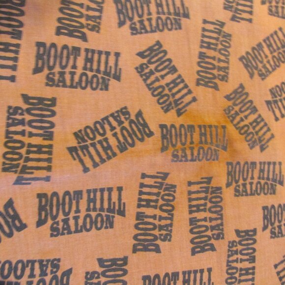 Vintage 1980's Boot Hill Bandana - Picture 2 of 4